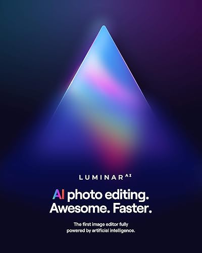 Luminar AI Photo Editing Software – Skylum Software Photo Editor - You Bring the Creative Vision - Powerful AI Brings it to Life - Get the Graphic Design Software for Mac and Windows 10 Pro - 2 seats