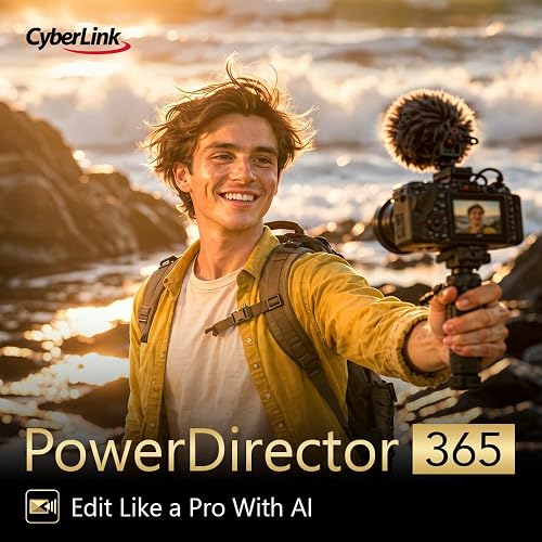 CyberLink PowerDirector 365 - 1 year subscription [PC Download]