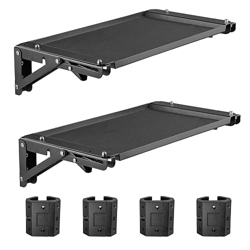 2 Pcs Folding Magnetic Table Compatible with Milwaukee Packout Toolbox,Powerful Magnetic Tool Tray Side on Your PACKOUT System