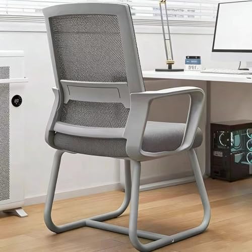 TruRim Ergonomic Mesh Office Chair Desk Computer Home Study Work (Grey,2PK) | Scientific Lumbar Support,3D Breathable Mesh,Cooling 3-5℃,Reinforced Base Holds 300lbs,Easy Assembly
