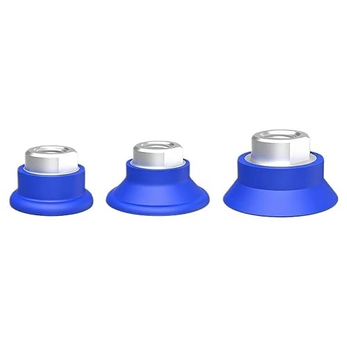 Pneumatic Vacuum Suction Cups SAF SAB 30-125mm Single Double Layer | Industrial vacuum cups for automation, packaging, and material handling. Durable NBR, G1/4 G3/8(SAB50 G3/8)
