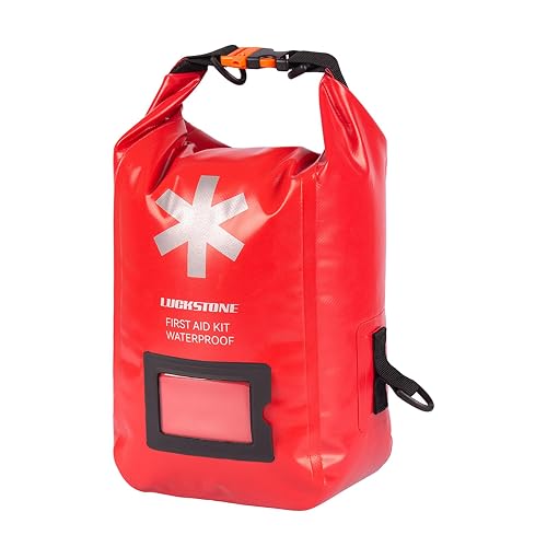 Empty First Aid Kit Dry Bag, Waterproof Medical Pouch Storage Bag (5L) | for Emergency, for Outdoor Camping Drifting Hiking