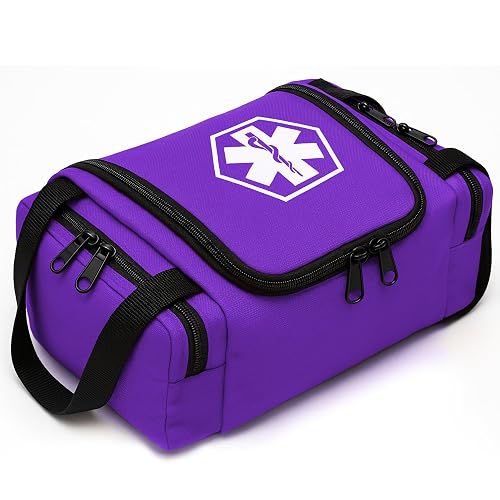 Dixie EMS Dixigear Empty First Responder II Bag 10.5" x 5" x 8" – Purple