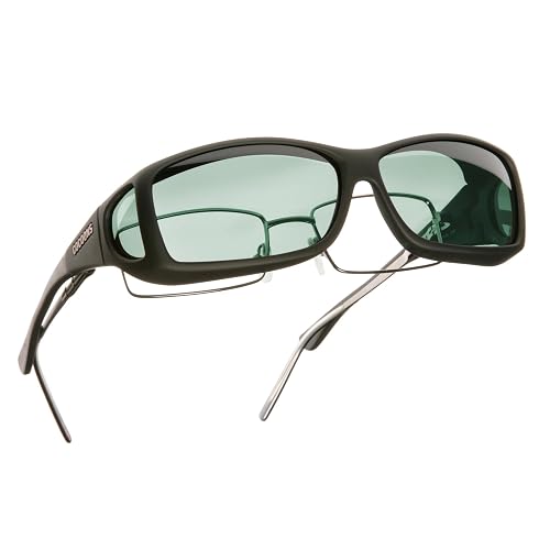 Cocoons Photochromic Polarized Fitover Ml Wide Line C422GPC Polarized Rectangular Sunglasses