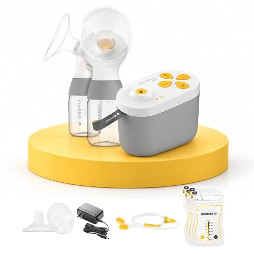 Medela Pump in Style Pro+ Double Electric Breast Pump, Hospital Grade | Hospital Performance, Bottles & Flanges, Enhanced Comfort, BPA-Free, Rechargeable, Lightweight, Compact & Portable