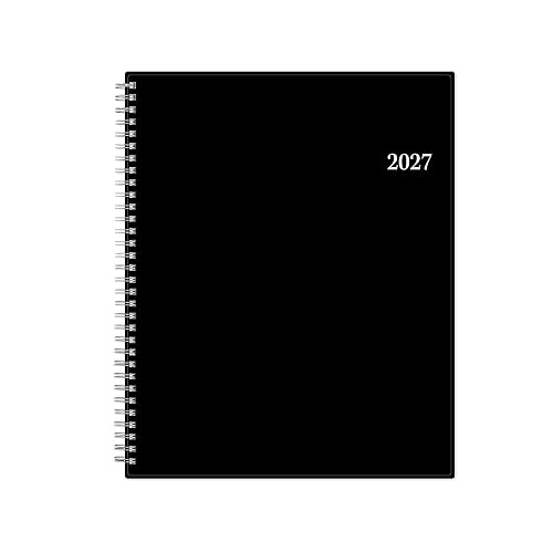 2027 Blue Sky Enterprise 8.5" x 11" Calendar Year Weekly & Monthly Planner, Plastic Cover (111288-27)