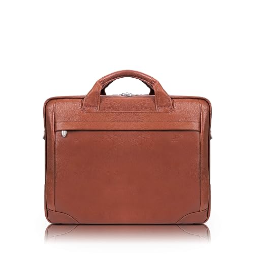 McKLEIN 13" Leather Laptop & Tablet Briefcase- MONTCLARE