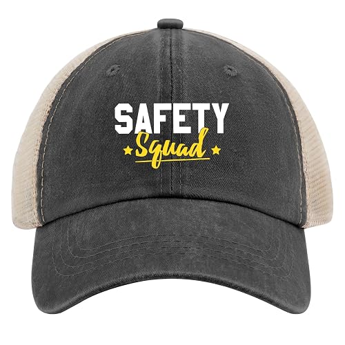 Occupational Health Safetys Officer Manager Supervisor Squad Hats for Women Baseball Caps Vintage