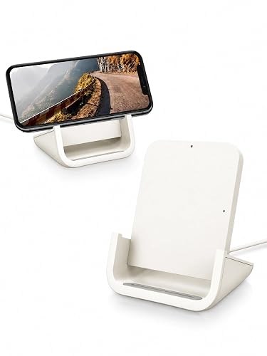 Wireless Charger YUWISS Wireless Charging Stand Cordless Charger 10/7.5/5W Compatible with iPhone 14 13 12/12 /11Pro Max/XR/XS Max/XS/X/8/8Plus Galaxy S22/S21/S9/S9+/S8/S8+ Note