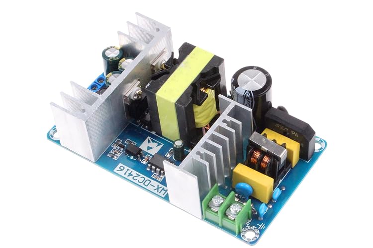 NOYITO AC to DC Isolated Power Module 24V 6A Peak 9A Max High Power Industrial Power Module AC 120V 100V-240V to DC 24V Power Suitable for Civil Industrial Electrical Power Supply (24V 9A)