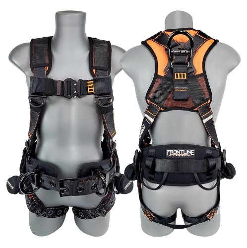 FRONTLINE FALL PROTECTION Harnesses + D-Ring+ Multiple Styles + OSHA and ANSI compliant