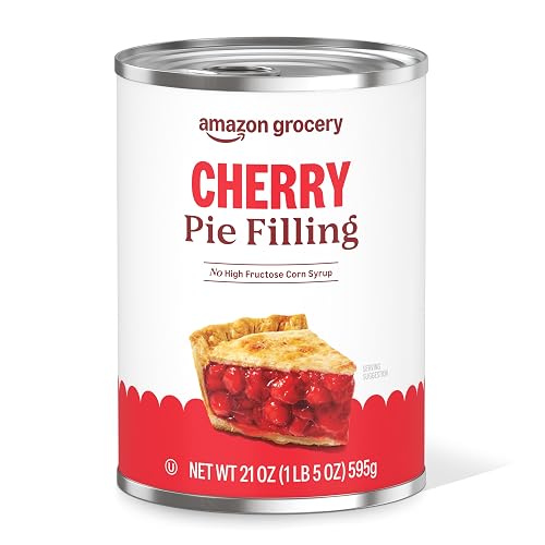 Amazon Grocery, Cherry Pie Filling, 21 Oz
