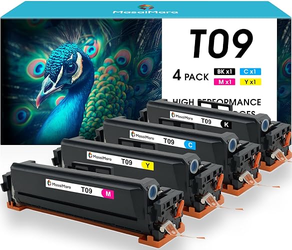 T09 Compatible Toner Cartridges Replacement for Canon Printer | imageCLASS X C1127iF, i-SENSYS X C1127i C1127iF C1127P, Color imageCLASS MF1127C, Color imageCLASS X LBP1127C