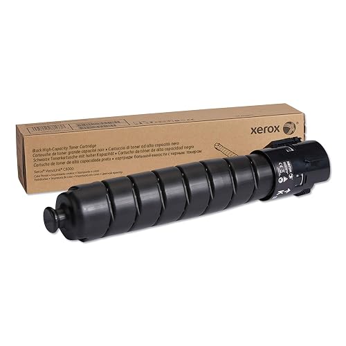 Xerox VersaLink C8000 Black High Capacity Toner | Genuine and reliable black toner, high 20900 page yield, VersaLink C8000 printer compatibility