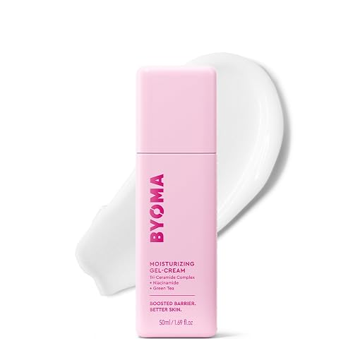 BYOMA Moisturizer Face Cream for Daily Use, Lightweight, Oil-Free | Barrier Repair Formula with Tri-Ceramide and Niacinamide - Hydrates and Improves Skin Texture, for All Skin Types