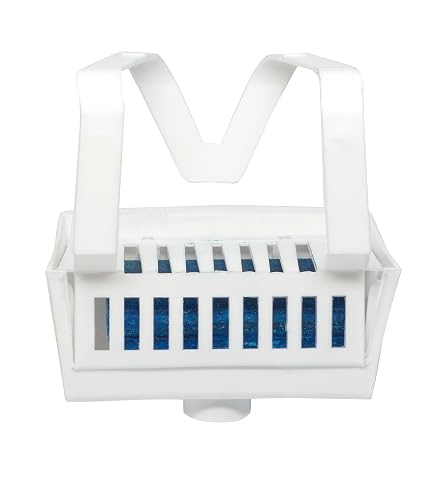 Big D 601 Toilet Bowl Rim Hanger with Non-para Block, Cherry Fragrance, 1500 Flushes (Pack of 12) - Ideal for restrooms in Offices, Schools, Restaurants, Hotels, Stores