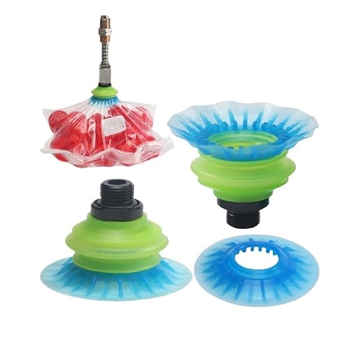 FX70 Vacuum Suction Cup ,Silicone Pneumatic Gripper | Soft bag gripper, high-temp silicone lip, PU body, FX70 G1/4 G3/8 , for Soft Packaging Bags,(FX70 LIP)