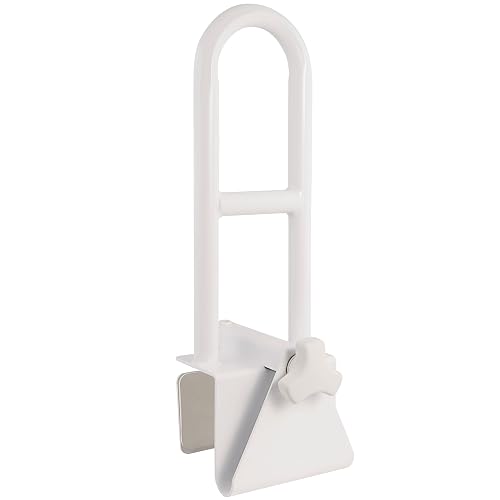 FSA/HSAVaunn Medical Secure Bathtub Safety Rail Shower Grab Bar Handle for Elderly and Disabled, Secure Locking Tub Clamp,300 lbs