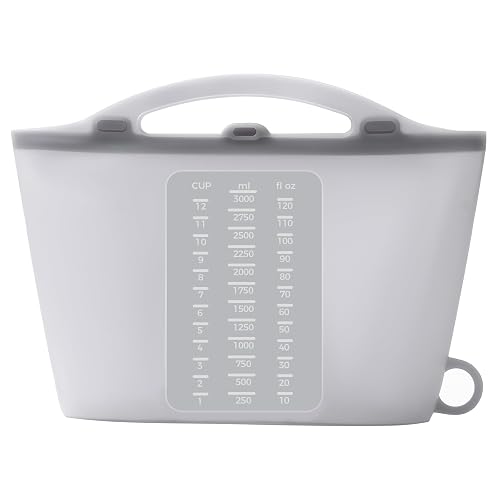 Solinfant Large 100oz Silicone Microwave Steam Sterilizer Bag for Baby Bottle, Breast Pump Parts Other Toddler Accessories