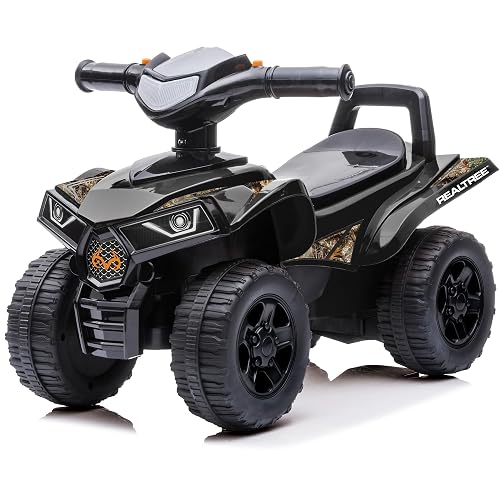 Best Ride On Cars Realtree Toddler Push Ride On Quad, 18-36 Months, Black