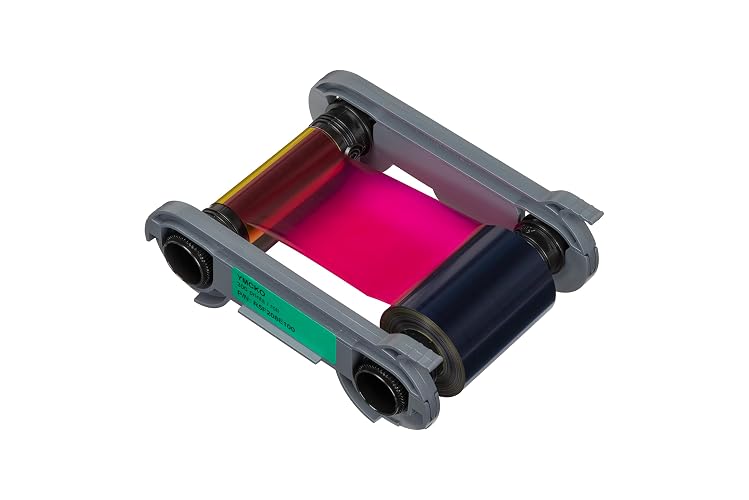 1 Pack - Evolis Primacy 2 R5F208A100 Color Ribbon - YMCKO - 300 Prints with Bodno Software Demo Card