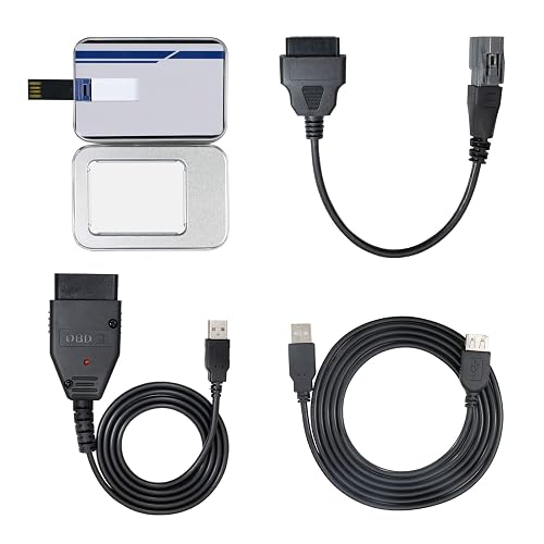 Diagnostic Cable Tool Scanner Kit Fit Yamaha YDS 1.33 Marine Outboard | Comes with YDS 1.33 software; Compatible with Yamaha WaveRunner & Jet Boat marine diagnostic connection connectors
