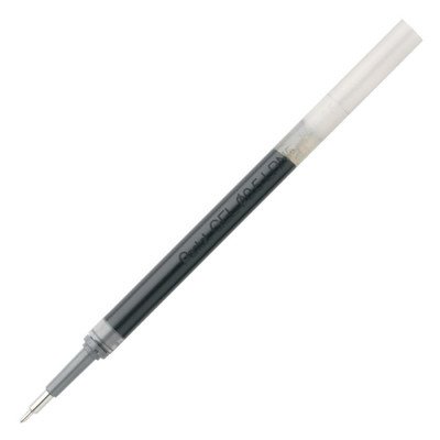 EnerGel Liquid Gel Refill, 0.5mm, Needle Tip, Black/Blue [Set of 5] Color: Black
