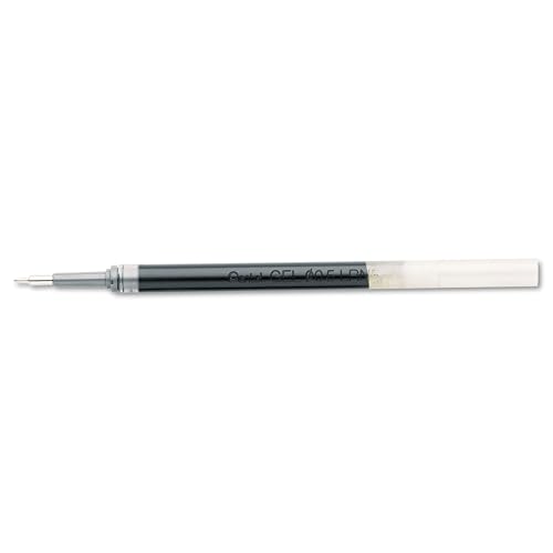 Pentel LRN5A Refill for Pentel EnerGel Retractable Liquid Gel Pens, Fine, Black Ink, 1 Each