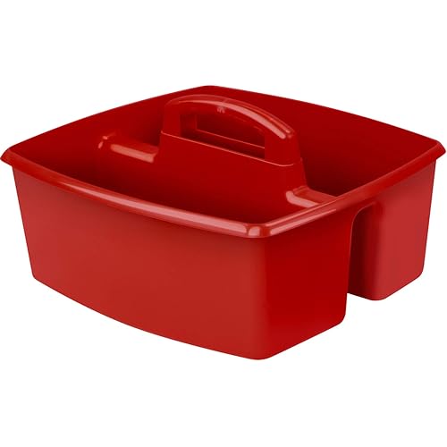 Storex Industries Storex Large Caddy, Red