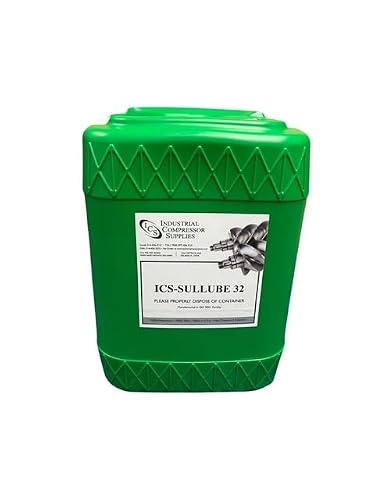 Industrial Compressor Supplies-Sullube 32 Replacement Sullair Lubricant 5 Gallon Pail *OEM Equivalent* Polyglycol/Ester Blend