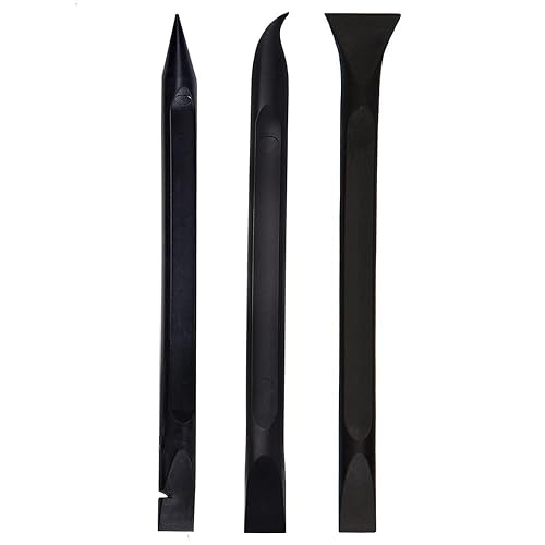 Fongmore 3 Pcs Carbon Fiber Plastic Scraper Spudger Pry Tool Kit Electronics Repair Opening Tools Kit Prying Open Tool for Laptop, Cell Phone, Tablet, Computer Smartphones