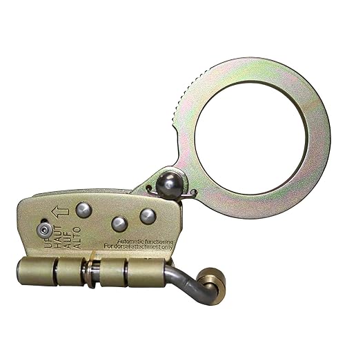 AFP Self-Locking Rope Grab for 5/8-Inch Lifeline Rope | Self-locking rope grab with a 2.25-inch connecting eye, designed for use with compatible 5/8-inch lifeline rope.