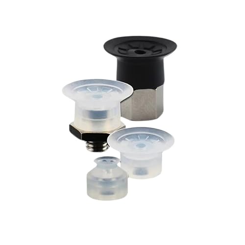 ZP3 Series Ribbed Vacuum Suction Cups Pneumatic Manipulato | Ribbed grip, stable suction, M5/M4 fittings, durable pneumatic parts(M5-03)