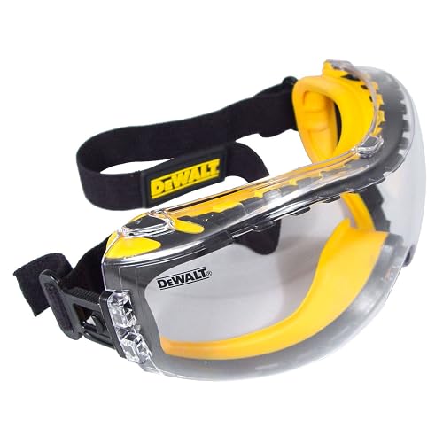 Dewalt DPG82 Concealer Anti-Fog Dual Mold Safety Goggle - 1 Pair