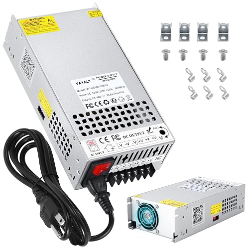 VAYALT 48V 20.8A 1000W DC Switching Power Supply, Universal Regulated Switching AC 110V/220V to DC 48V Transformer, Power Supply for Industrial, CCTV, Computer Project, 3D Printer, LED Strip Light