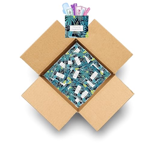 Blue Forest Menstrual Kit All-in-One 50 Pack | Convenience on The Go | Period Kit Pack for Travelling, Tweens & Teenagers or just When You’re Out | Individually Wrapped Feminine Hygiene Product