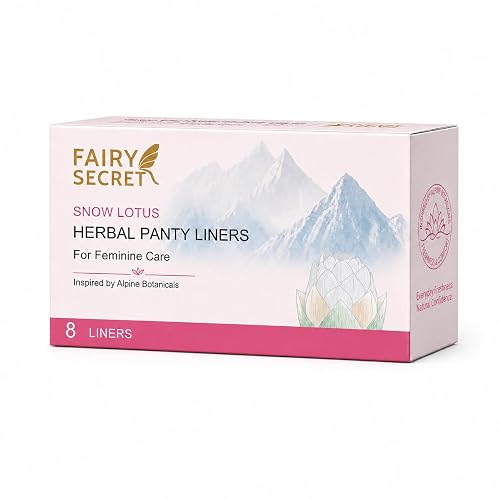 FAIRY SECRET Snow Lotus Feminine Care Steam Pads, Daily Personal Care, No-Rinse Patch, Snow Lotus and Plant Extracts, All Skin Types, 8 Count, Pads