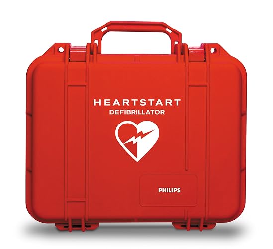 Philips HeartStart AED Defibrillator Plastic Waterproof Carry Case, YC (AED sold separately)