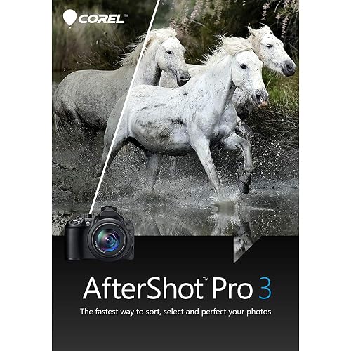 Corel AfterShot Pro 3 | RAW Photo Editing Software [PC/Mac Key Card]