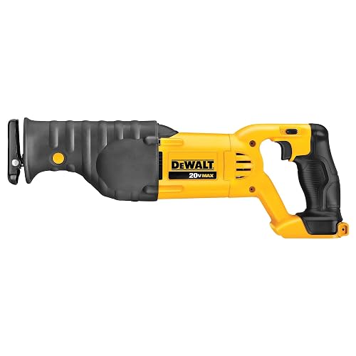 DEWALT 20V MAX Reciprocating Saw, 3,000 Strokes Per Minute, Variable Speed Trigger Cordless Saw, Tool Only (DCS380B)