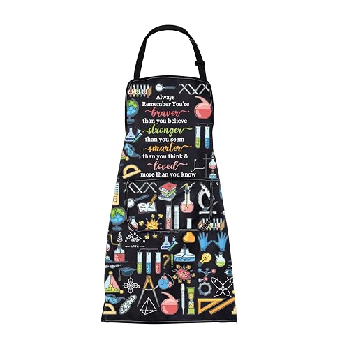 CMNIM Lab Technician Apron for Science Lab Tech Assistant Gifts