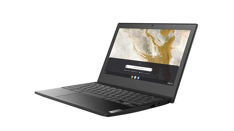Lenovo Chromebook 3 11 82H40000US Onyx Black Laptop, A6-9220C, 4GB, 32GB eMMC SSD, 11.6" Flat HD (1366x768), AMD Radeon Graphics, Chrome OS