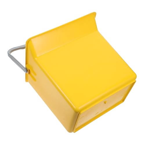 Cleaning Bucket with Handle and Spout Plastic 2 L for Household Use | Measurement Markings, Controlled Pouring, Tidy Storage, Suitable for House Cleaners, Janitorial Staff, Schools, Windows