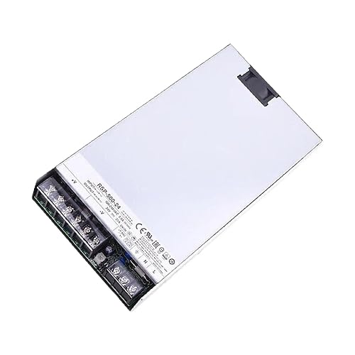KCDADA RSP-500-24 504W Single Output Enclosed Power Supply, 24V 21A, PFC, 1U Low Profile, Forced Air Cooling, 90% Efficiency, Industrial Control Systems, Automation Equipment, Telecommunications
