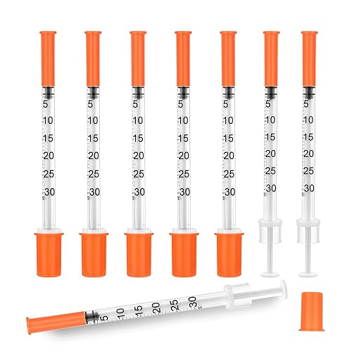 31Ga 0.3mL with 5/16" (8mm) Lab Supplies, Pack of 20 | Individual Sealed Wrapped Scientific and Industrial Dispensing Supplies