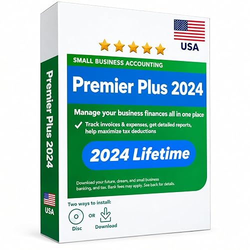 Quick-Book Desktop Premier Plus 2024 | 1 User || NO DVD | Amazon Message Delivery(Within 1-4hrs) - Only PC, Not for Mac | 100% Money Back Guarantee