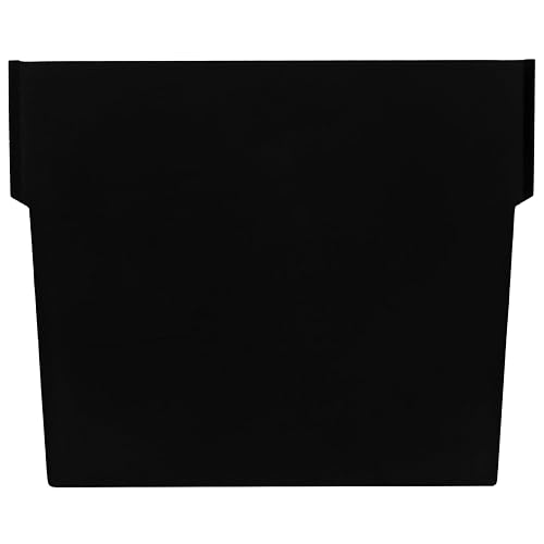 Akro-Mils 40120 Plastic Width Dividers for 4" Tall Shelf Bins, 24-Pk, Black | Fits Models 30120, 30128, and 30124, Custom Storage Inserts for Tools, Crafts & Supplies, 24-Pack