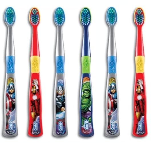 Oral-B Kids Spider Man Toothbrush for Little Children Ages 3+ Years Old, Extra Soft, Pack of 6
