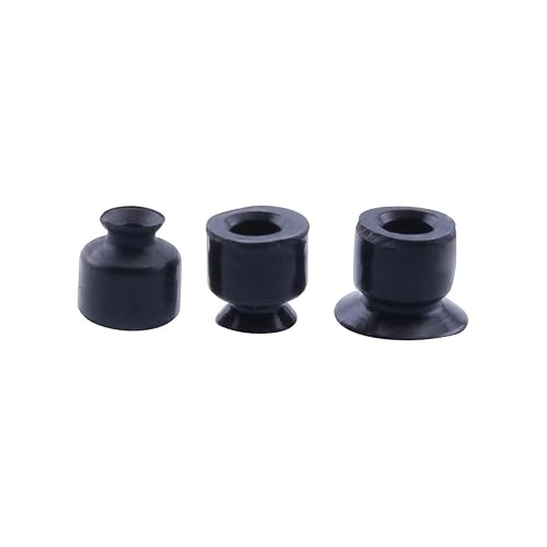 SMC Type ZP3-U Pneumatic Manipulator Vacuum Suction Cups - Strong Adsorption Force, Flat Silicone Design, 2pcs Pack(ZP3-015U)