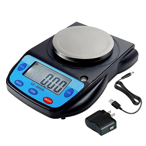 Digital Scale Mass Balance Lab Science 0.01g Accuracy Weighing Device | Versatile & Affordable Digital Scale for Home, School & Hobbies